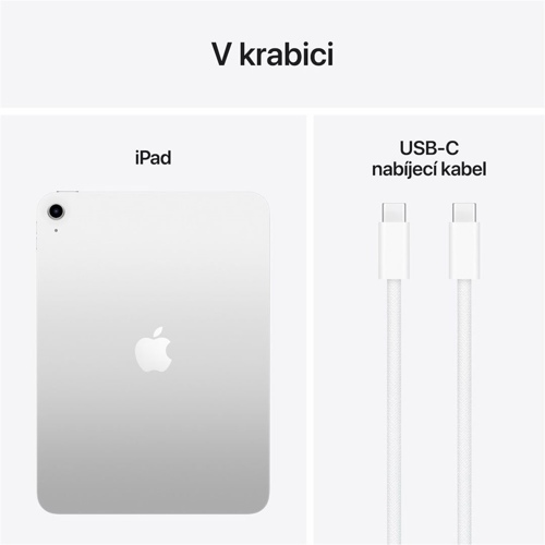 Dotykový tablet Apple iPad 11" (2025) Wi-Fi 128GB - stříbrný